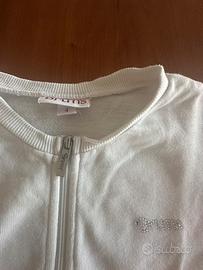 Felpa / cardigan cotone leggero con zip Brums