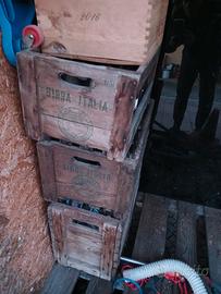 Cassette birra legno