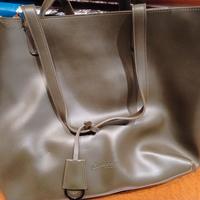 borsa grande primadonna verde militare