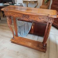 Consolle in noce primi '900