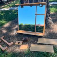 Accessori bagno in legno