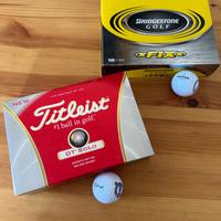 24 palline golf Titleist e Bridgestone