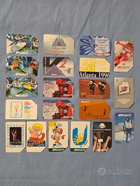 Lotto 20 Schede Telefoniche Sportive Italiane