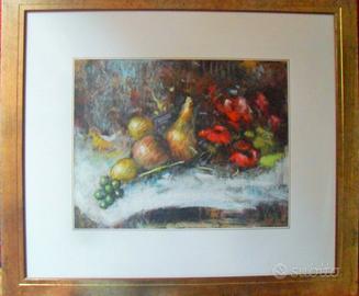 GIANNI TEDESCHI - Tecnica mista - Frutta e fiori