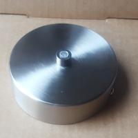 Rosone moderno in metallo per lampadario grigio