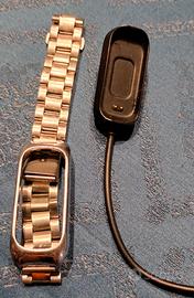 cinturino in acciaio e caricatore per Oppo band 1 