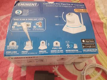 telecamera eminent con scatola e accessori