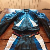 tuta in pelle moto