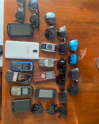 Cellulari più occhiali