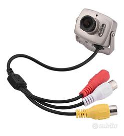 MAGT Mini Telecamera di Sicurezza, 36×28×36 mm led