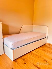 letto estraibile  con materassi nuovi inclusi
