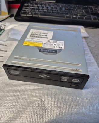 Lettore DVD/CD RW INTERNO 5,25" NERO HP DH-16A3L