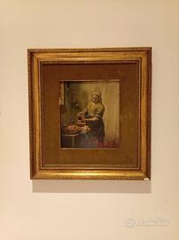 Quadro riproduzione Johannes Vermeer