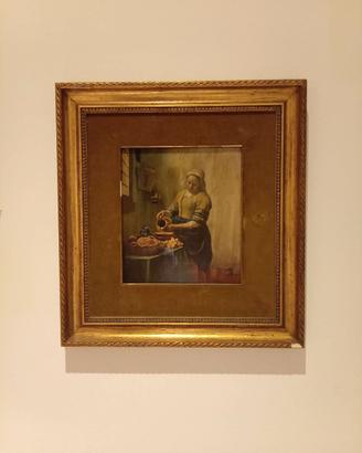 Quadro riproduzione Johannes Vermeer