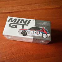 Mini GT 458 1:64 Lancia Delta Rally Montecarlo #11