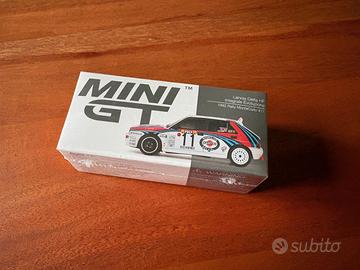 Mini GT 458 1:64 Lancia Delta Rally Montecarlo #11