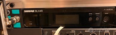 Radiomicrofono shure blx4r sm58 m17