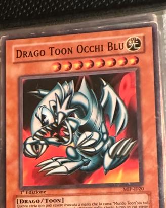 Yu-Gi-Oh vintage 1’ edizione rare Drago Toon