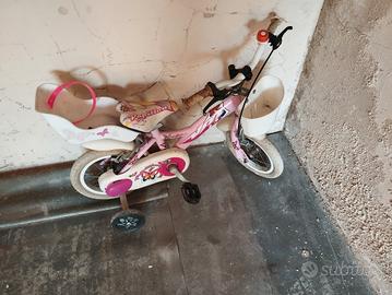 Bicicletta bambina Papillon - prima bici con rotel