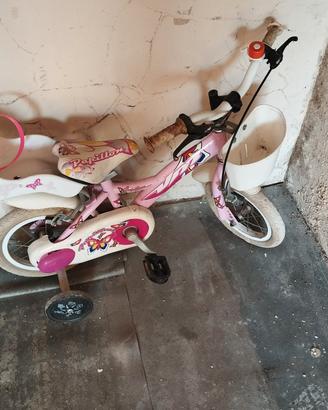 Bicicletta bambina Papillon - prima bici con rotel