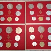 #1918 - Quattro cartoncini VATICANO Paolo VI