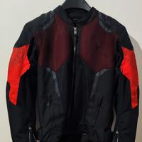 Giacca moto Rebelhorn Jax nera/rossa