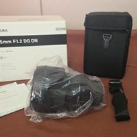 Sigma 35mm F1.2 DG DN Art – E-Mount - Come Nuovo