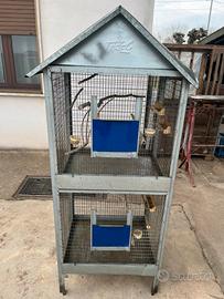 Voliera gabbia uccelli