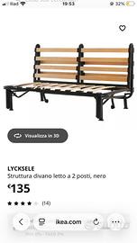 Divano letto ikea Lycksele