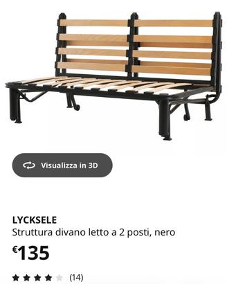 Divano letto ikea Lycksele