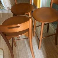 Sgabelli cucina in legno ciliegio