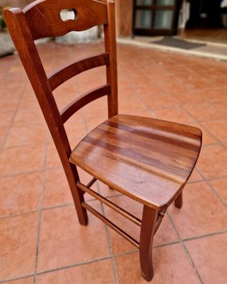 Sedie in legno per ristorante, pizzeria, locale