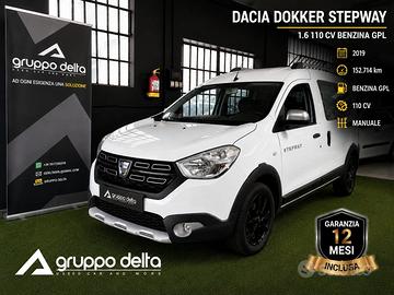 Dacia Dokker Stepway GPL GANCIO TRAINO GARANZIA 12