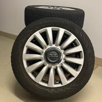 4 cerchioni in lega 500L + gomme invernali