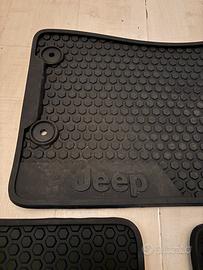 Tappetini gomma jeep compass