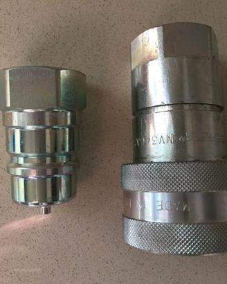 Innesti a valvola sfera femmina e maschio da 1/2"