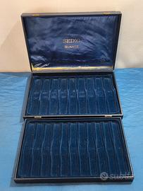 Scatola Box SEIKO Originale Vintage Per 20 Orologi
