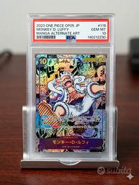 monkey d. luffy gear 5 manga alt art - proxy