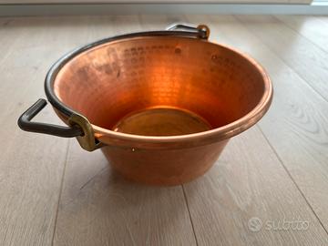 Paiolo il rame Diam.26