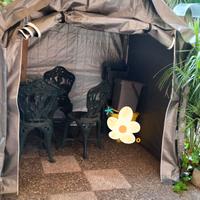 Capanno da esterno per bici, motociclette,attrezzi