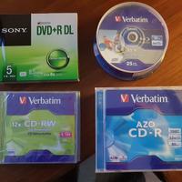 DVD e CD vergini 