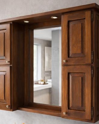 mobile bagno legno massello 