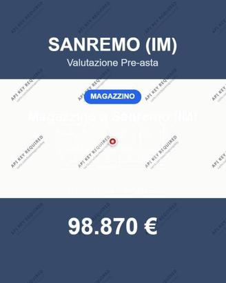 Immobile in asta di 193 m² a Sanremo