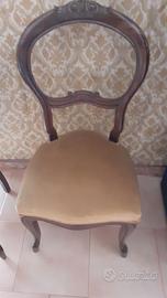 SEDIA STILE BAROCCO
