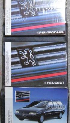 Libretto uso e manutenzione peugeot volvo hyundai