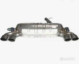 Scarico posteriore originale con valvole Golf 7 R 