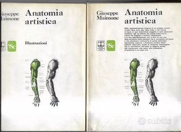 MAIMONE ANATOMIA ARTISTICA VOL. I TESTO E TAVOLE