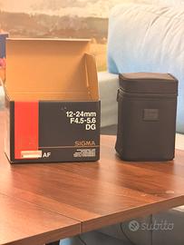 Signa 12-24mm f/4,5-5.6 Dg EX HSM per Nikon F