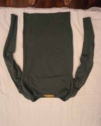 MAGLIONE VERDE CONBIPEL COME NUOVO TAGLIA S