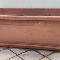 Vaso rettangolare per fiori